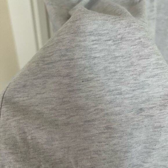 J Crew Women’s Gray T-Shirt Lace Trim Size S - Picture 4 of 4